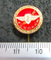 ZÜNDAPP MOTORRAD LOGO GOLDIG GEPRÄGT ABZEICHEN ANSTECKNADEL