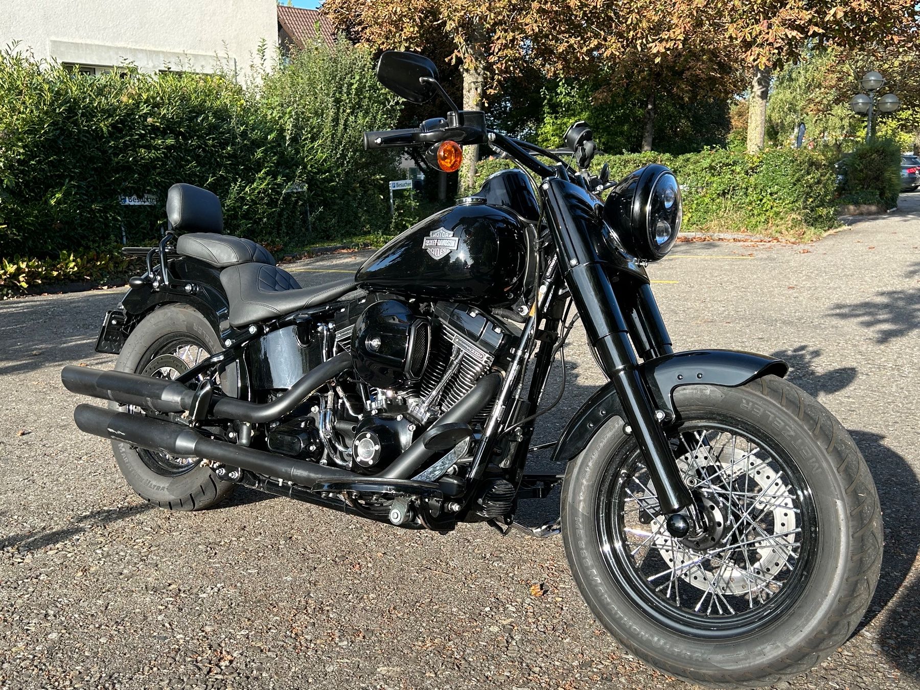 Harley-Davidson Chopper: HARLEY-DAVIDSON FLSS 1801 Softail Slim S 110 Screamin Eagle – Usato da Winterthur venduto da xst2 1