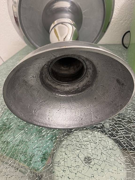 Tutte le decorazioni: Wunderschöne Schale Aluminium Steel  mit Deko – Usato da Bern venduto da Ninitto 3