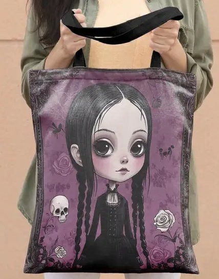Borse da donna: Neu! coole Einkaufs Tasche Shopper Wednesday – Nuovo e nell'imballaggio originale da Füllinsdorf venduto da Sunnebliemli7 1