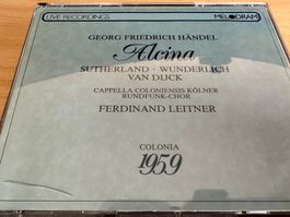 Joan Sutherland , Alcina Fritz Wunderlich – Alcina - 2 CD