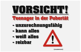 Mausmatte - Vorsicht! Teenager in der Pubertät