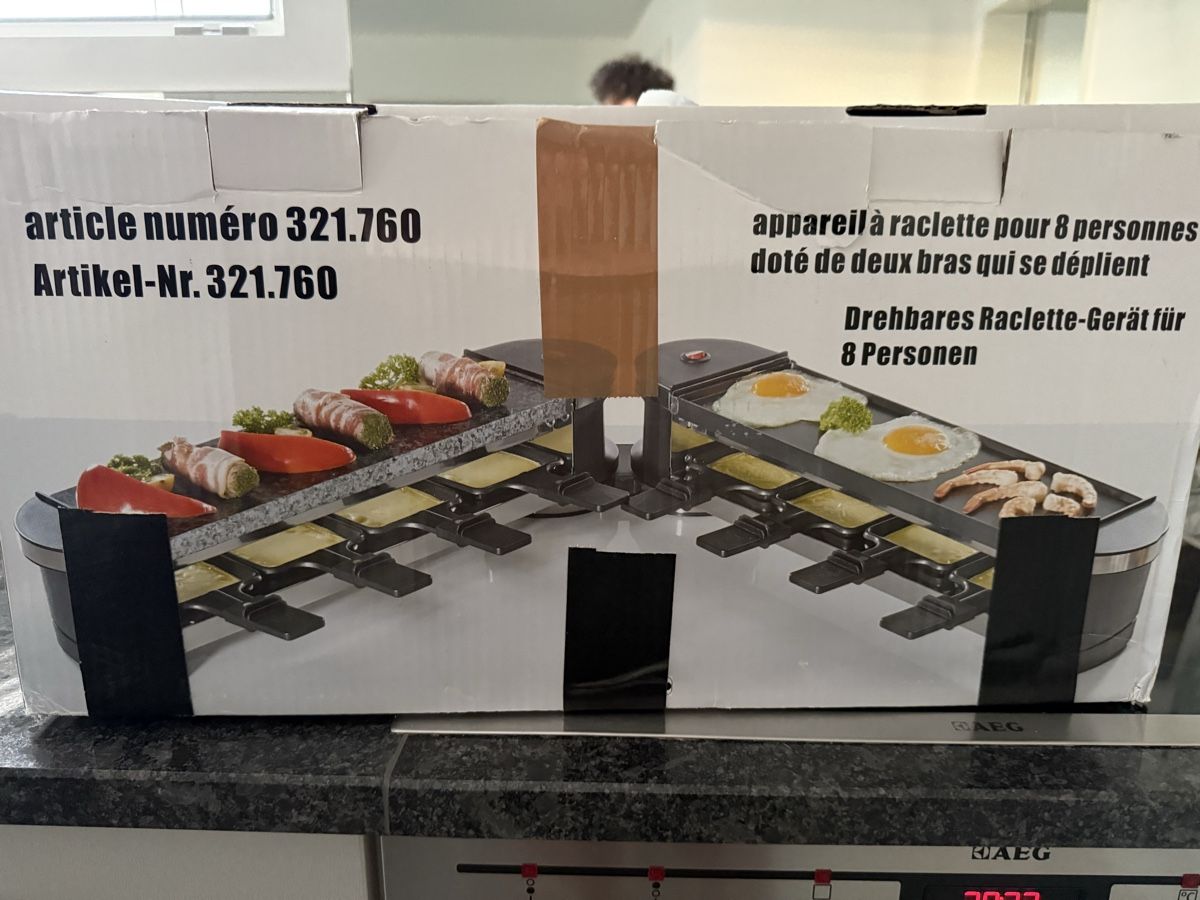 Raclette Offen (Neu (gemäss Beschreibung)) in Rüti ZH für CHF 80 – mit ...