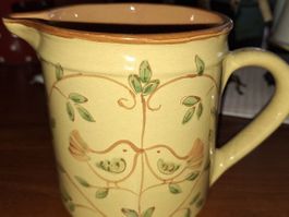 KERAMIK KRUG MIT ROMANTIK MOTIV