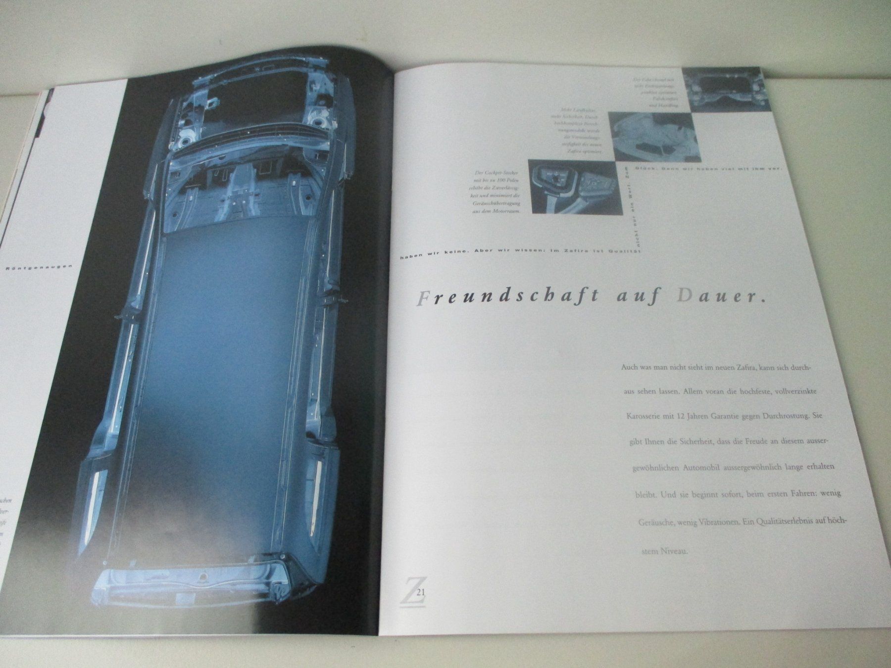 Documenti: ZAFIRA A KATALOG – Usato da Langnau i. E. venduto da Superseven69 3