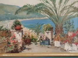 Grosses Oelgemälde v. Maresca Mario 1913-1991
