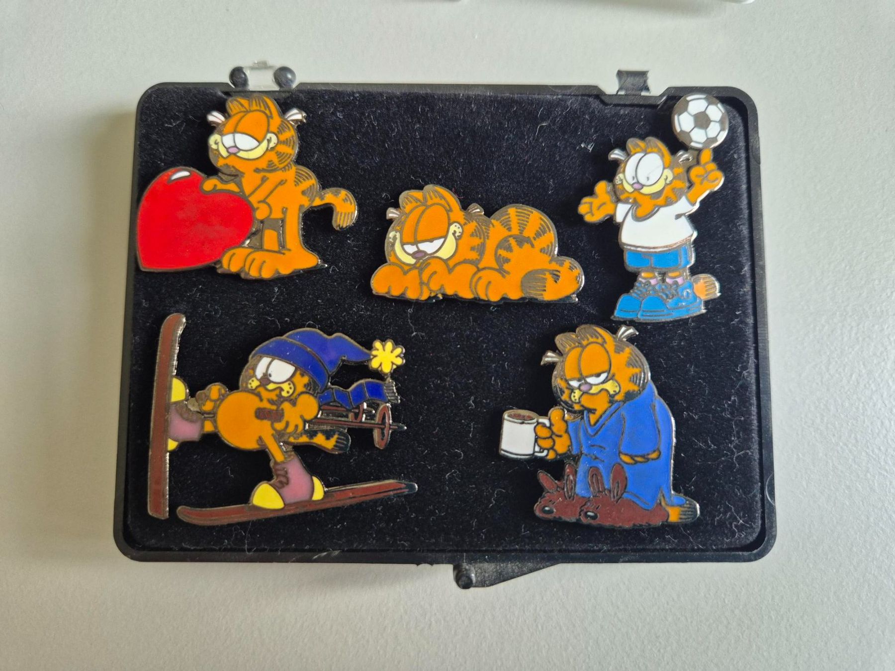 Placchette & Badge: Garfield Pin-Set – Usato da Rüti ZH venduto da pep_l9zp