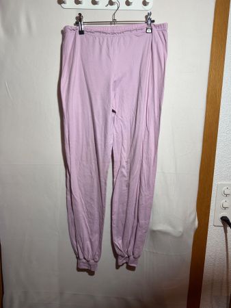 Rosa Stoffhose Freizeithose Gr. M 100% Baumwolle