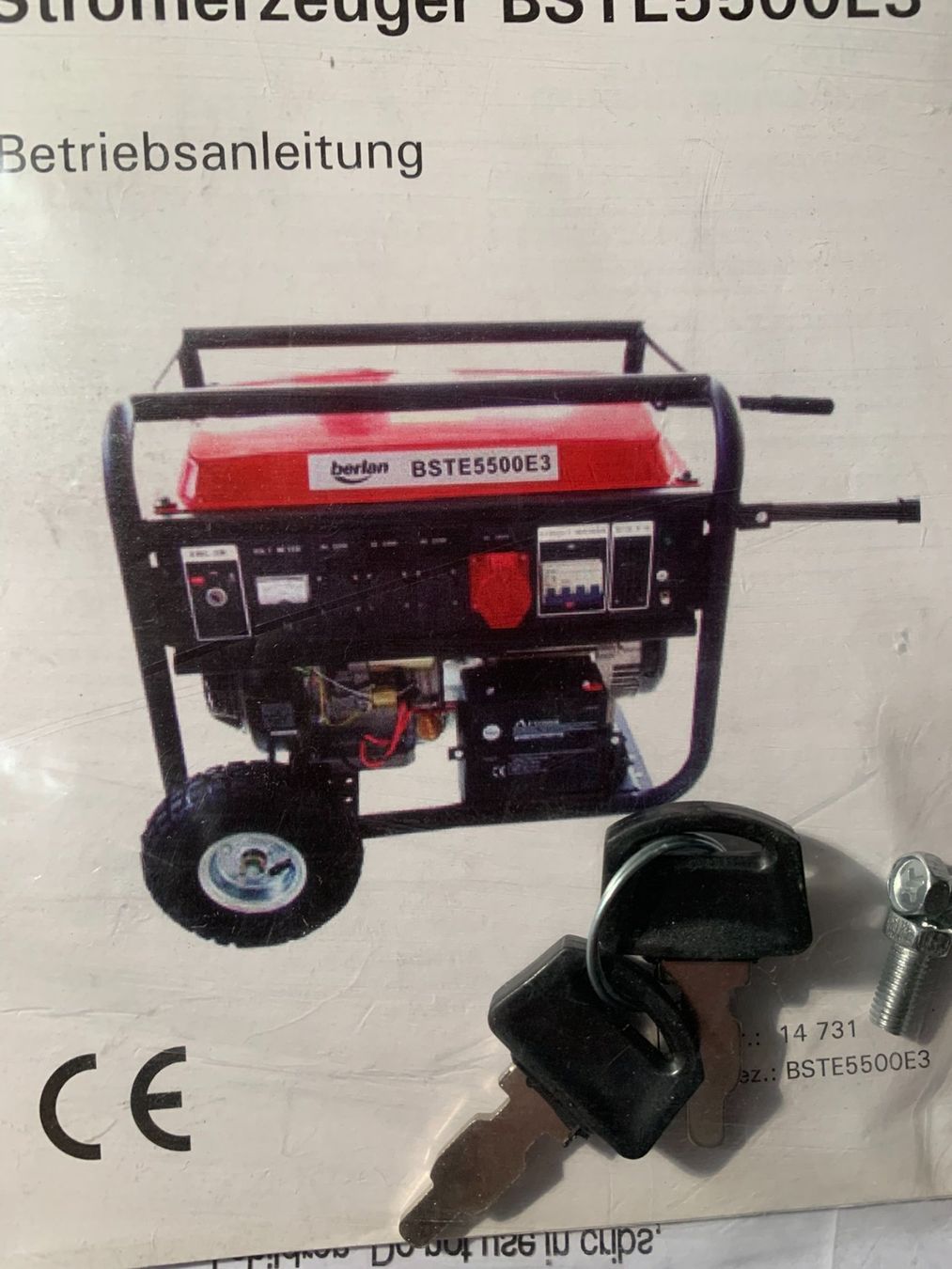 Generatori di corrente: Stromgenerator Berlan 5500W – Nuovo (secondo la descrizione) da schlieren venduto da pipgiu50