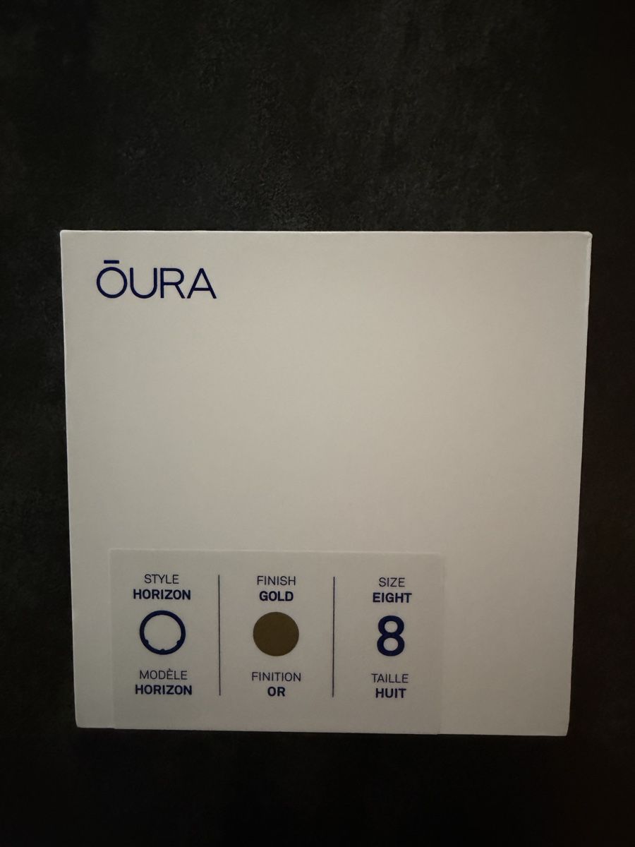 Oura Bagues: Oura Ring Horizon 3 size 8 full box – D'occasion à Oberengstringen par Titina90
