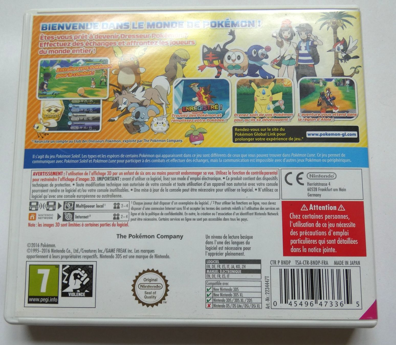 Pokémon Giochi: Nintendo 3DS - POKEMON Sun – Usato da La Sarraz venduto da classicworldcoins 1