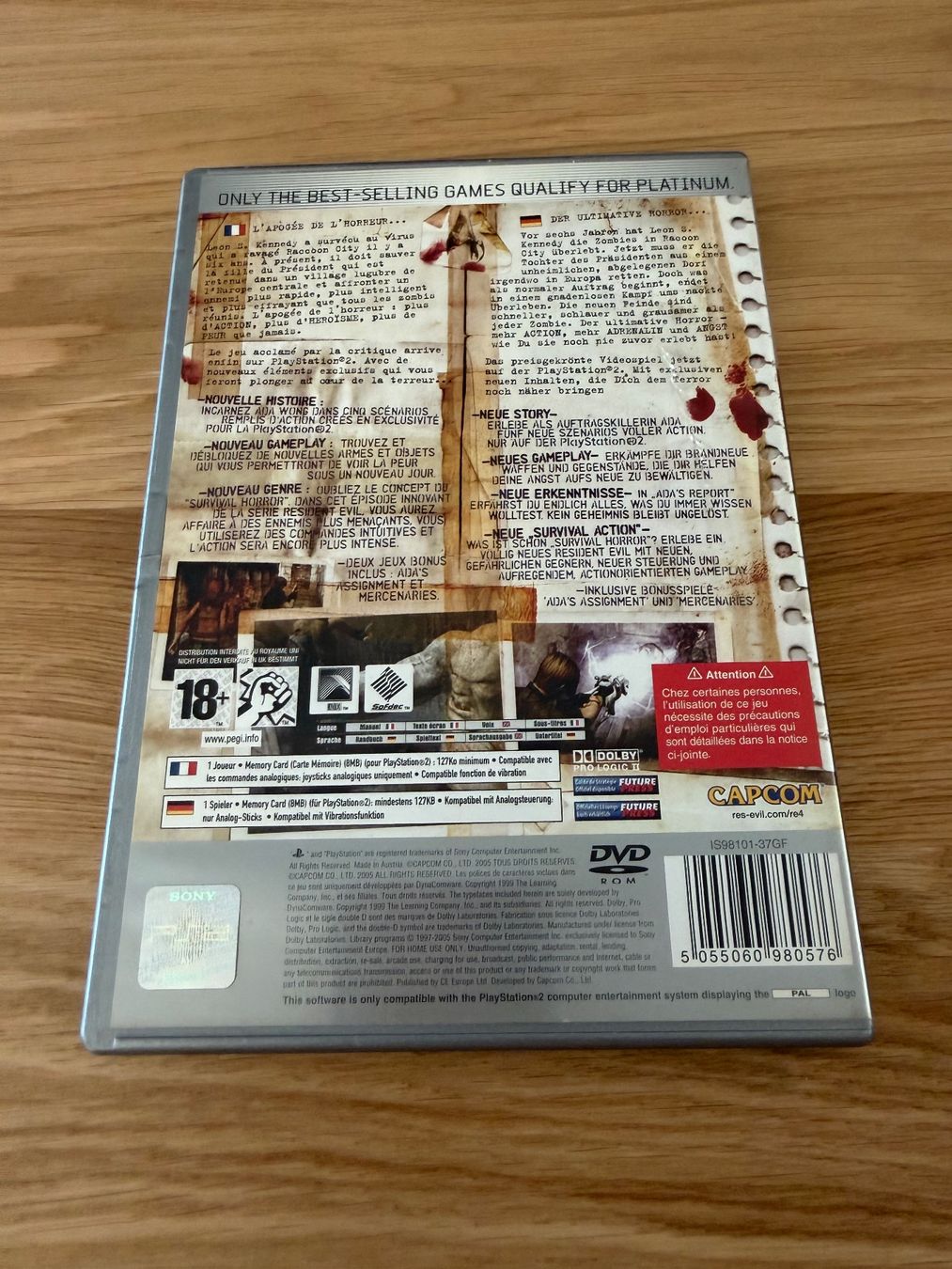 Sony Spiele: PlayStation 2 – Resident Evil 4 – PS2 – Gebraucht aus Dagmersellen von Silvio_V 1