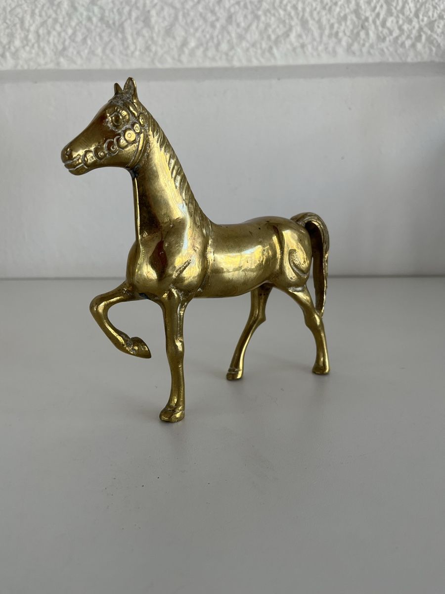 Figuren: Pferd aus Messing – Gebraucht aus Wetzikon ZH von seli03 5