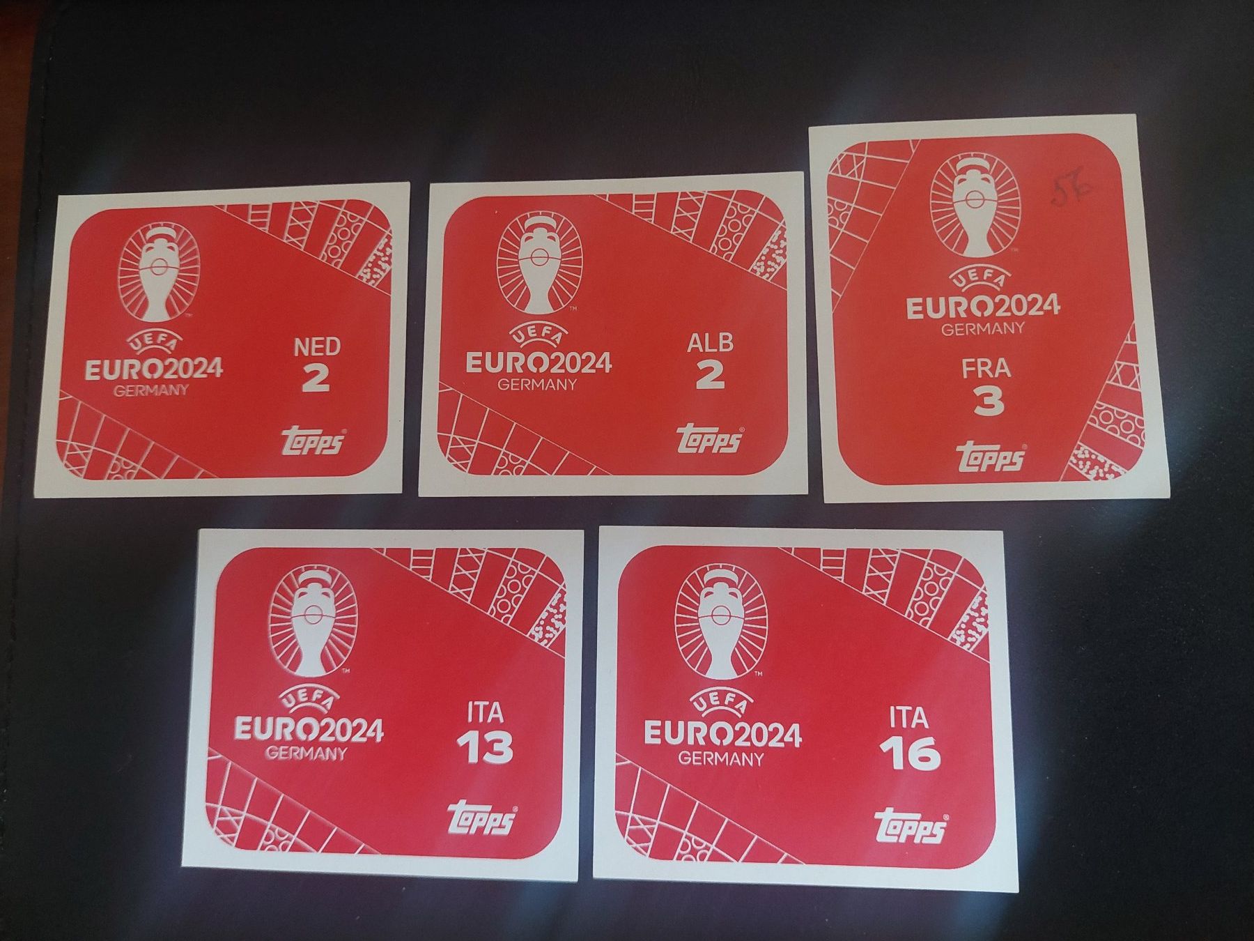 Topps Carte collezionabili: EUROPA 2024 - 5x stickers – Usato da Biel/Bienne venduto da Deboma 1