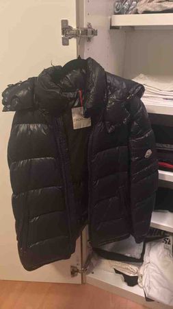 Moncler Daunenjacke Herren Grösse M schwarz gebraucht