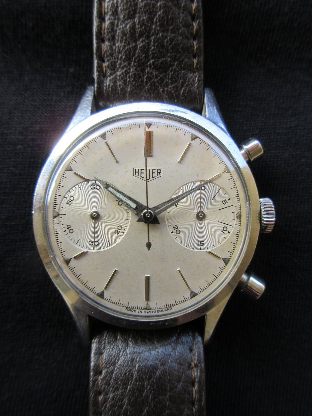 Tag Heuer Orologi: HEUER Chronograph /  Big Eyes – Usato da Uster venduto da djet5_vs