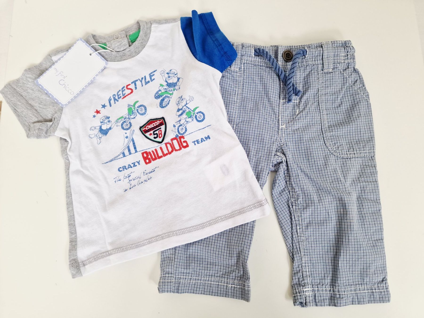 Lotti & Set di vestiti: 2-teiliges Baby Boy Set Gr. 62 – Usato da Hallau venduto da CHACLA