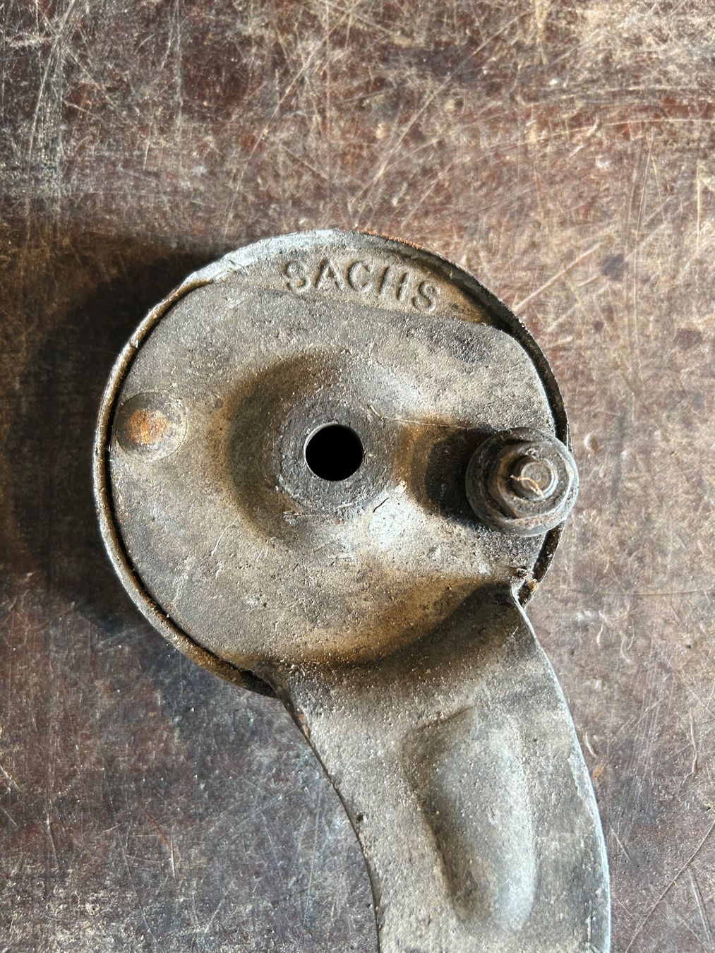 Sachs Parti ricambio per ciclomotori: Sachs Mofa Rücktritt Bremsankerplatte – Usato da Fahrni b. Thun venduto da berger_tuning34 1