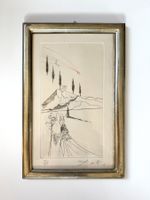 Salvador Dalí. Heiliger König. 1959. Radierung. Handsigniert