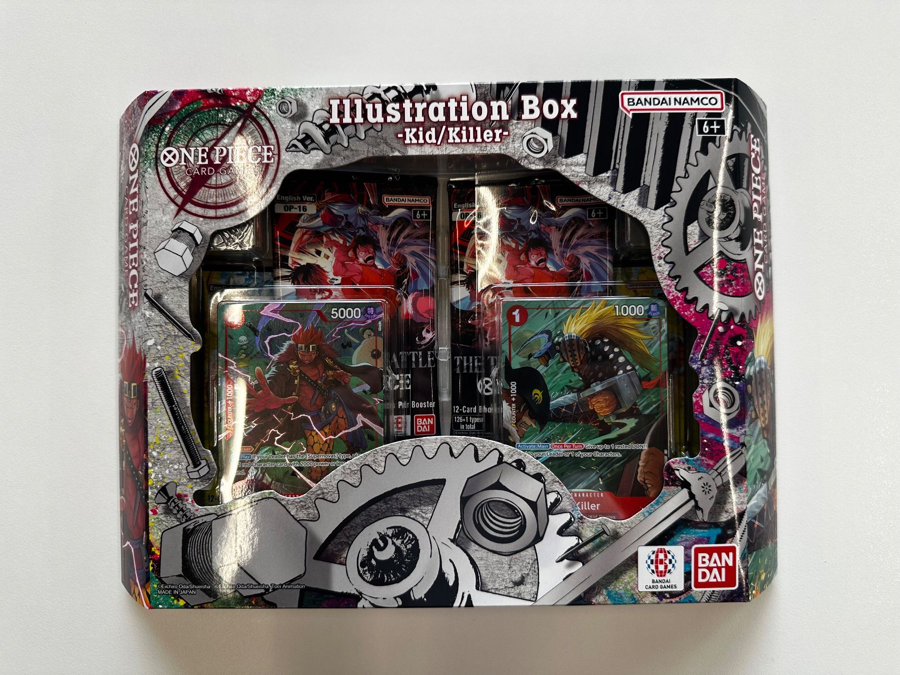 Bandai Carte collezionabili: One Piece Illustration Box Vol.8 EN - Kid/Killer - Sealed – Usato da Melide venduto da gro_x9gh