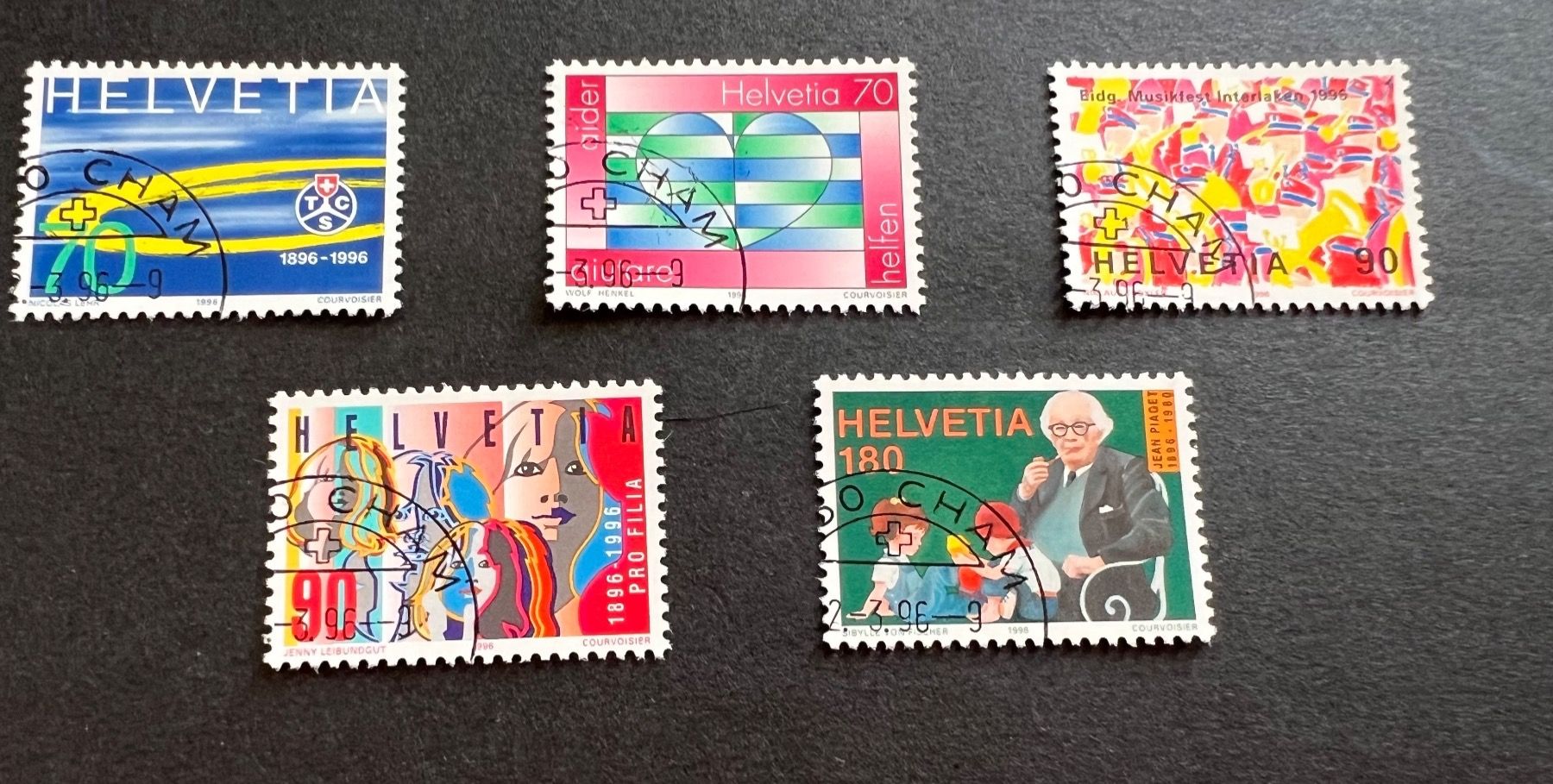 Alle Briefmarken: CH-Marken 1996 Werbemarken gestempelt – Neu (gemäss Beschreibung) aus Hünenberg See von wer_5286