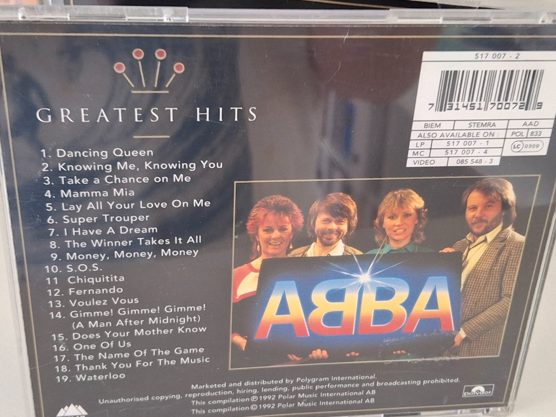 CDs: CD ABBA -  Gold Greatest Hits – Gebraucht aus Aarberg von Jackup1 1