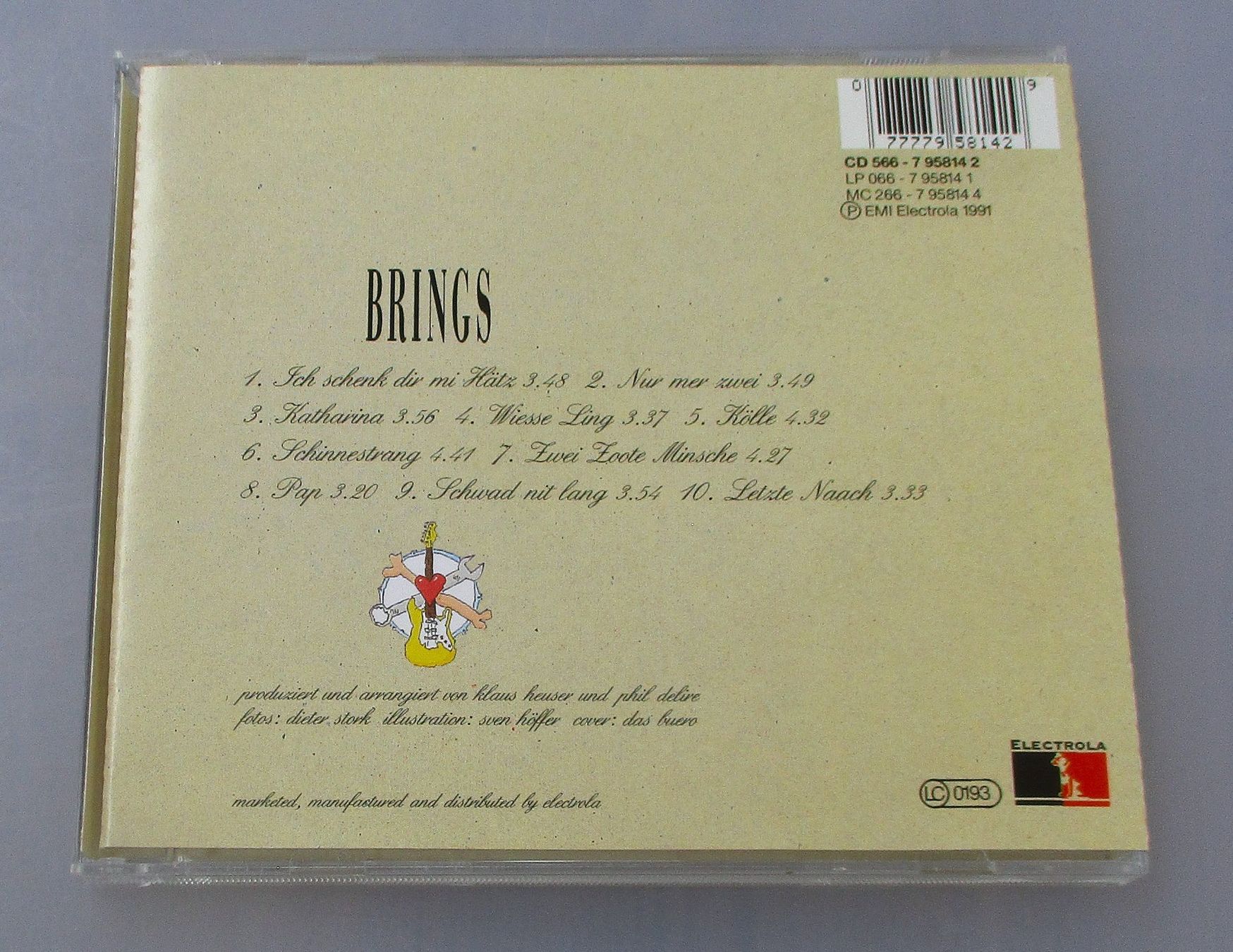 CDs: BRINGS - Zwei Zoote Minsche – D'occasion à Wattwil par Muriel11 1