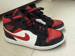 Nike AIR JORDAN 1 Sneakers Aus Leder und Synthetic