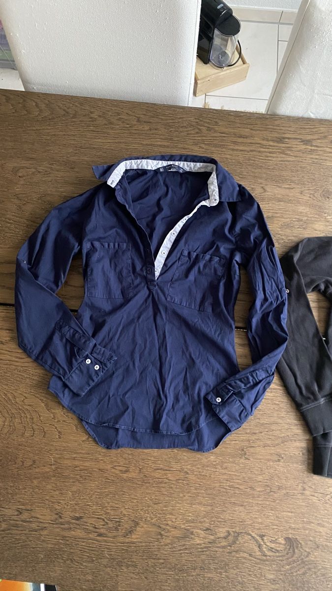 Zara Kleiderpakete: Bluse und Pullover Kleidungsstücke Zara Chicoree Grösse S – Gebraucht aus Hochwald von _biene_ 2