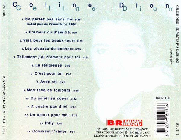 CD: Celine Dion - Ne Partez Pas Sans Moi – Usato da Unterbäch venduto da eqlut 1
