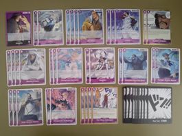 One Piece Deckbau OP17 Navy Sengoku Core Karten