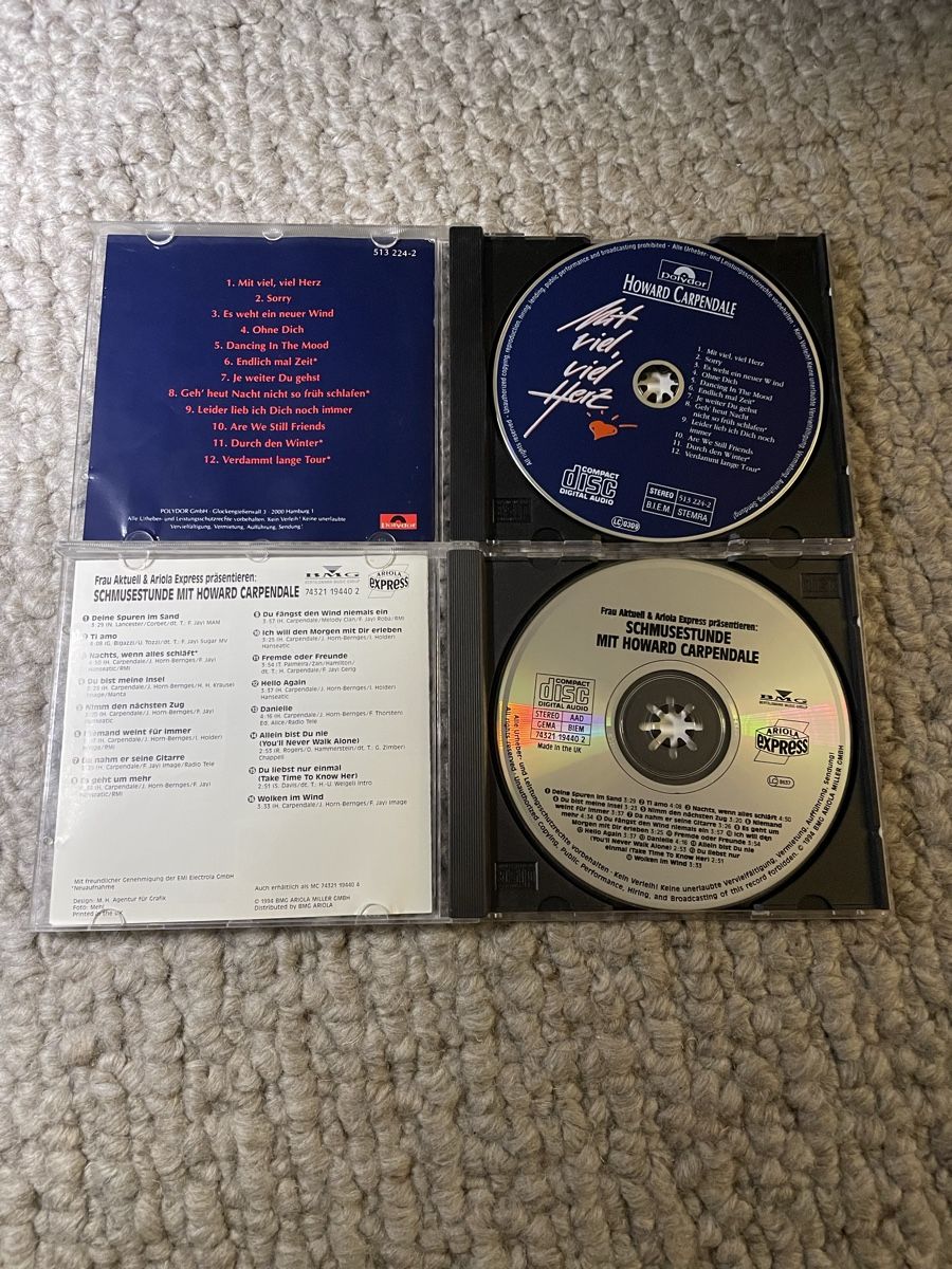 CDs: 2x Howard Carpendale – Neuf (Voir description) à Reinach AG par trigger7811 1