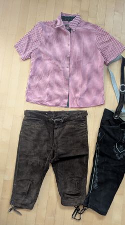 Lederhose / Trachtenhose BECKERT Gr 50
