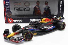 Max Verstappen Red Bull RB19 Winner USA GP Burago 1:18 NOVP