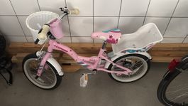 Kinderfahrrad Leopard Fairy 14 Zoll pink guter Zustand
