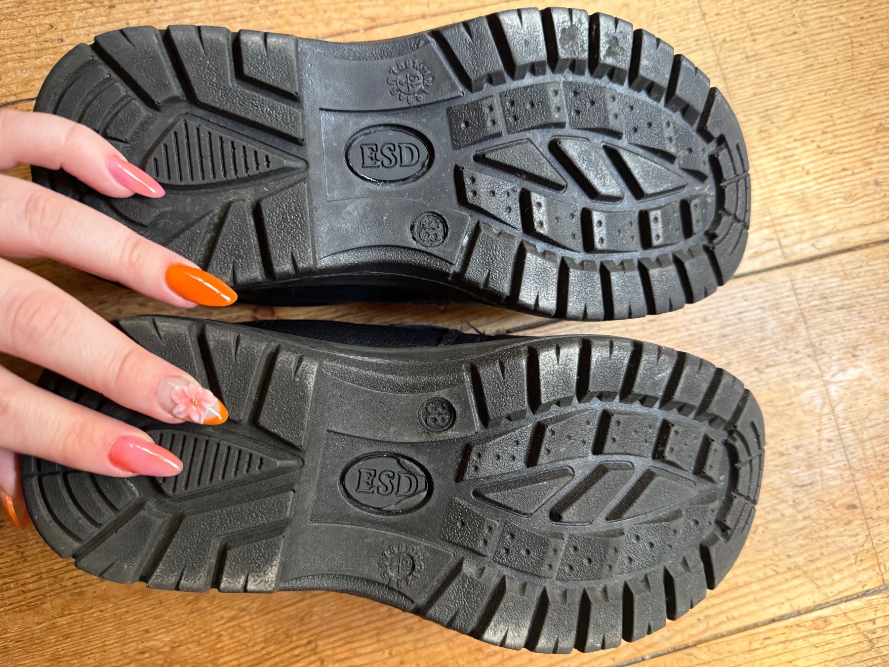 Scarpe da uomo: Chaussures de sécurité noir Antidérapants ESD, Taille 38 – Usato da Erlach venduto da migdep985 2