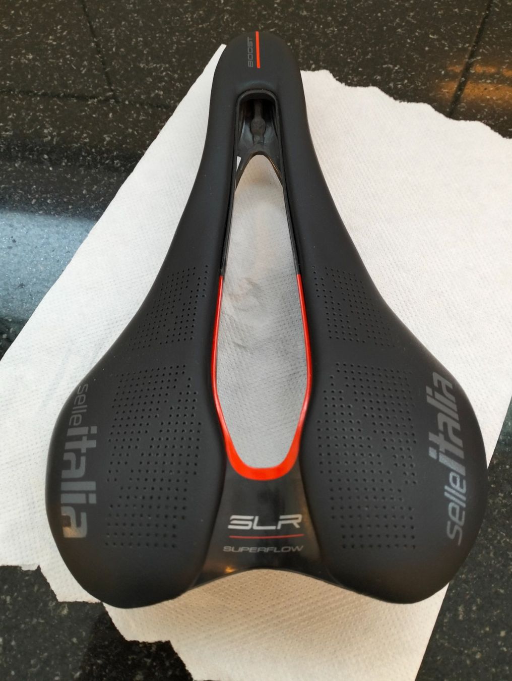 Selle Italia Pezzi di ricambio: Selle Italia SLR Boost Kit Carbonio Superflow (133g) – Usato da Uster venduto da KarlZH 2