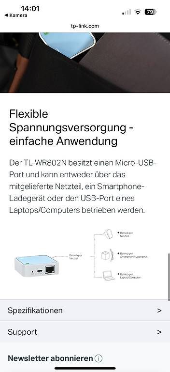 Modem & Router: Tp Link Router Extender TL WR 802 N – Usato da Fahrni b. Thun venduto da Joer1 1