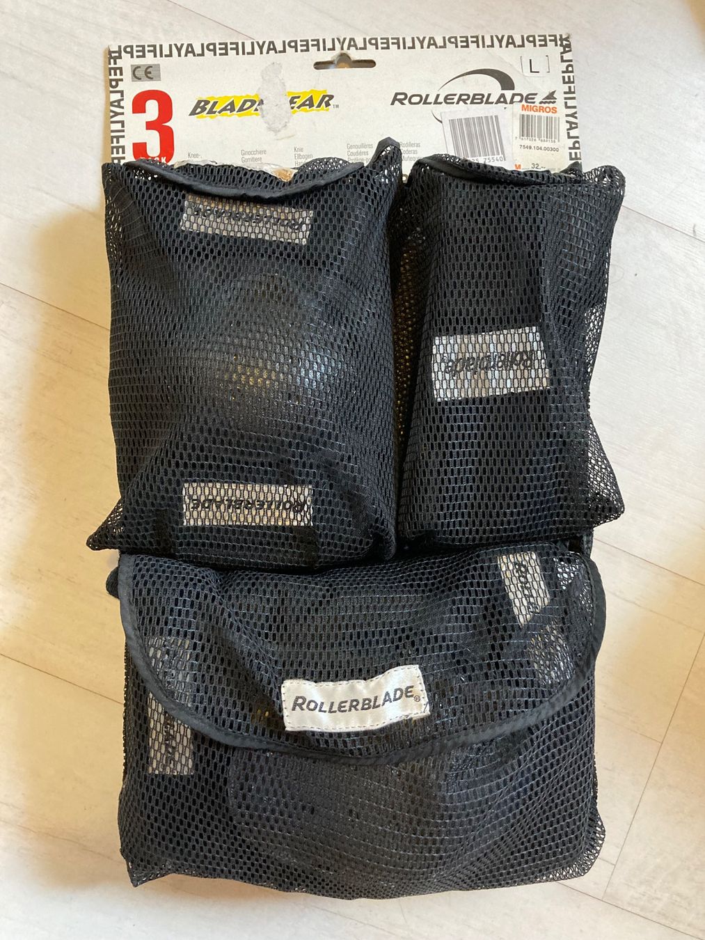 Protezioni & Imbottiture: Protektoren Set von Rollerblade Grösse L – Usato da Gelterkinden venduto da Fabia28