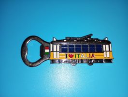 Italien Souvenir: Tram-Flaschenöffner - Top Zustand!