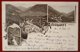Gruss aus Andermatt 1901