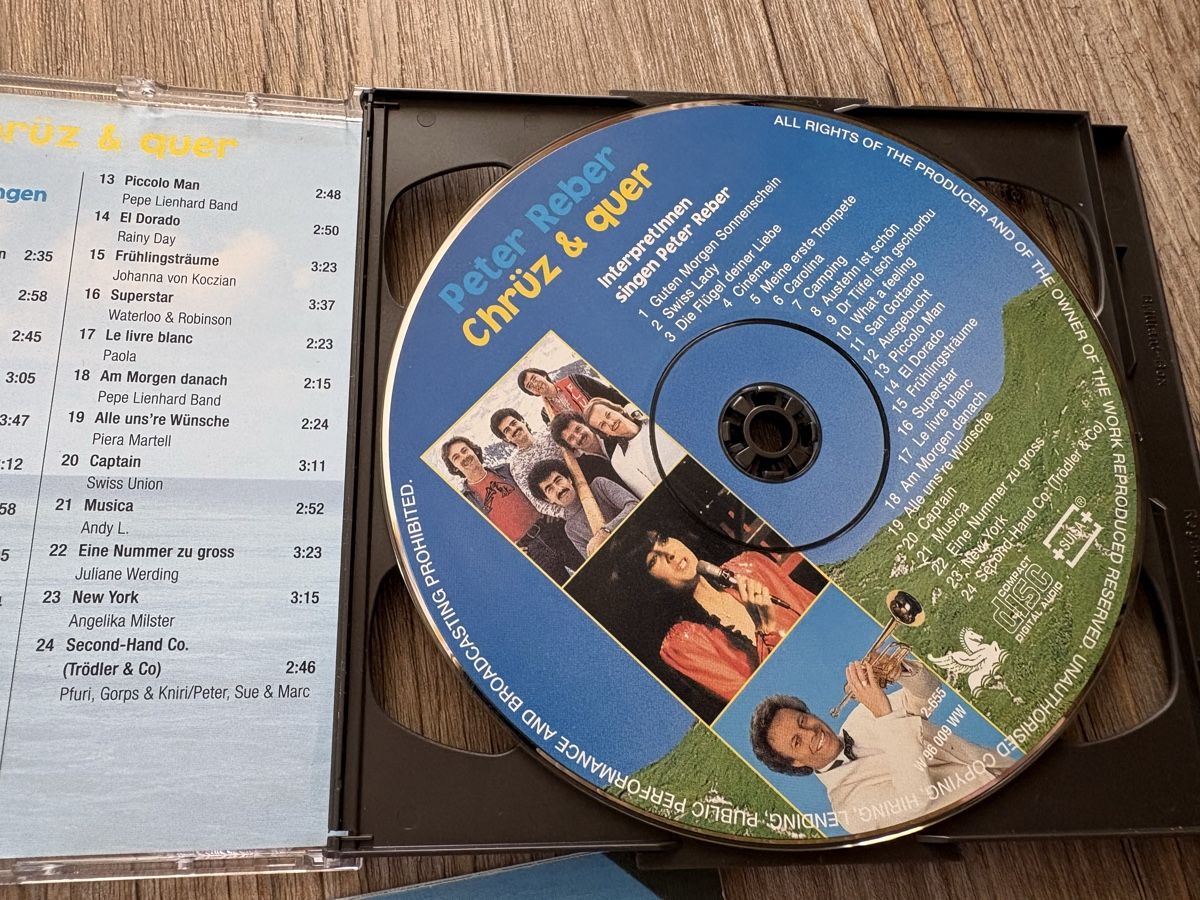 CDs: 7 CD Peter Reber – D'occasion à Zweisimmen par Domii 9