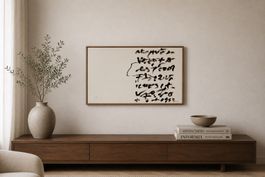 Antoni Tàpies – „Römische Elegien“ Nr. 5, handsigniert