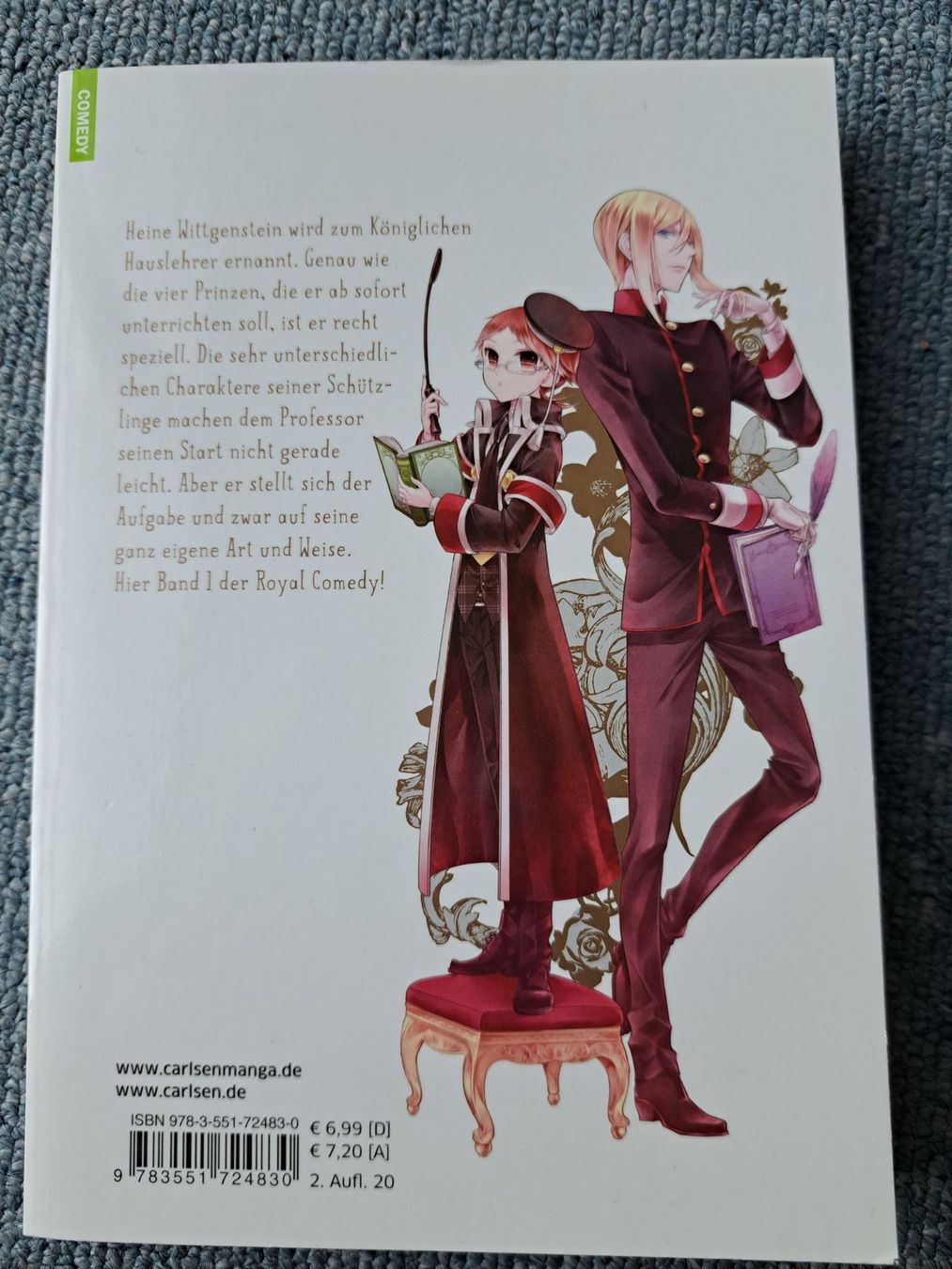 Fumetti: The Royal Tutor 1 Manga NEU – Nuovo (secondo la descrizione) da Killwangen venduto da KIANA08 1