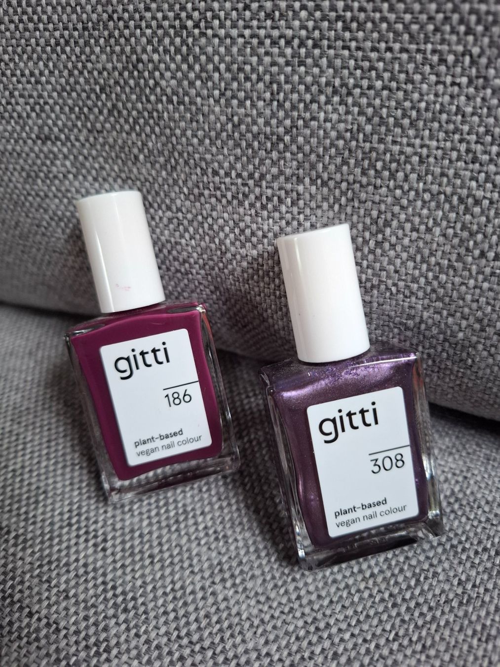 Smalto per unghie: 2× Gitti-Nagellack + Glasnagelfeile – Nuovo (secondo la descrizione) da Dornach venduto da shoe-lina 1