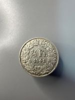1/2 Franken 1941 Silber Münze