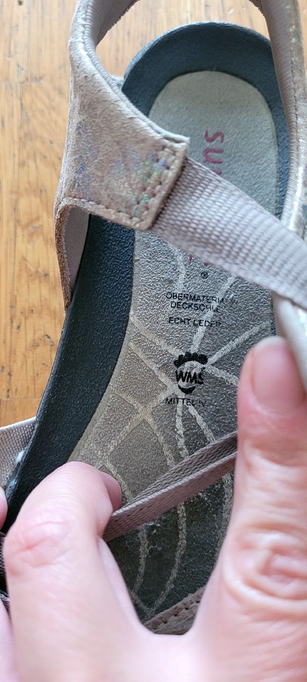 Superfit Scarpe per ragazze: Superfit Sandale, Grösse 36, grau – Usato da Emmenbrücke venduto da gatasalvache 1