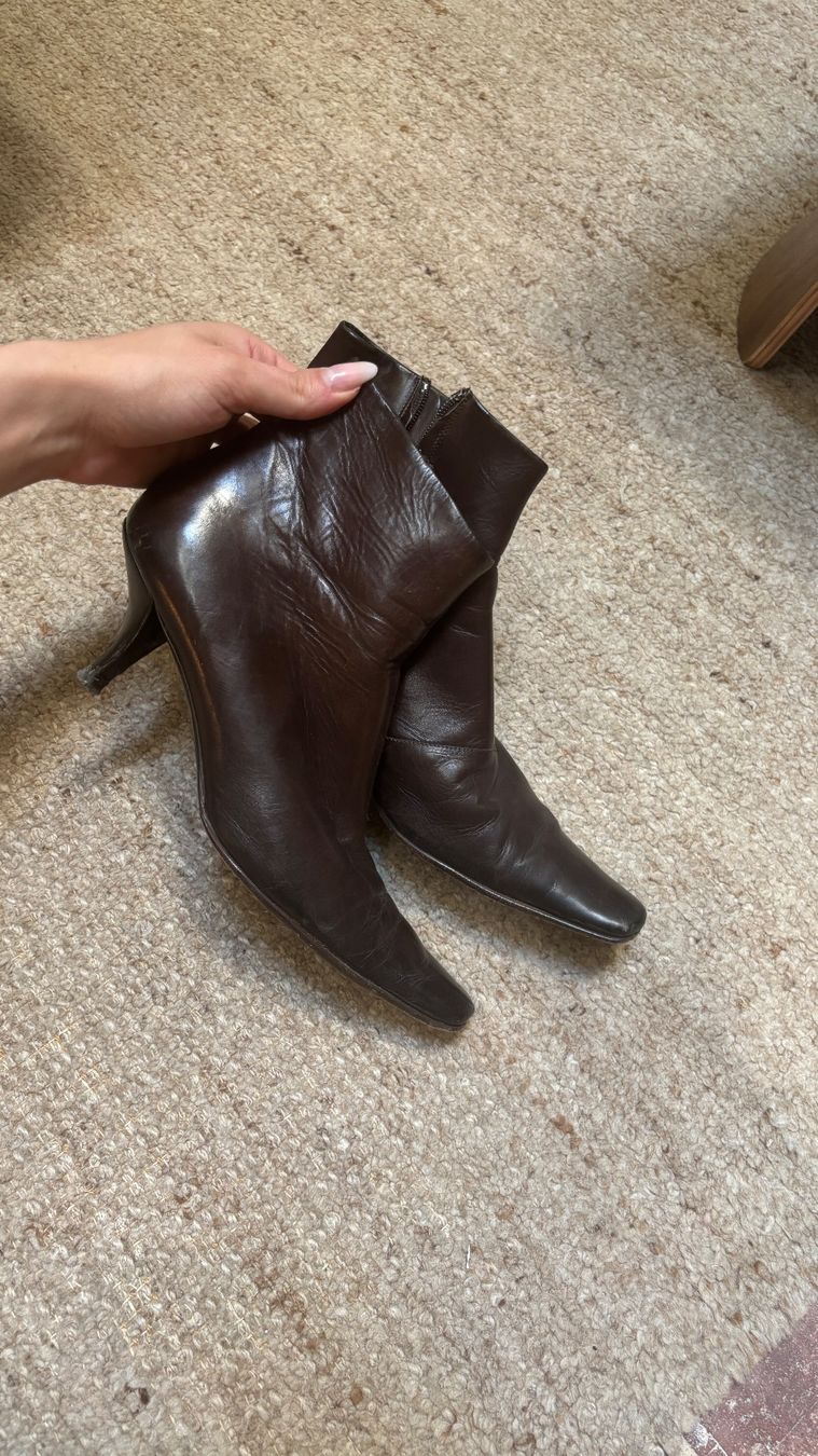 Jil Sander Damenschuhe: Vintage Jil Sander Stiefeletten braun – Gebraucht aus Bern von kue_db29 3