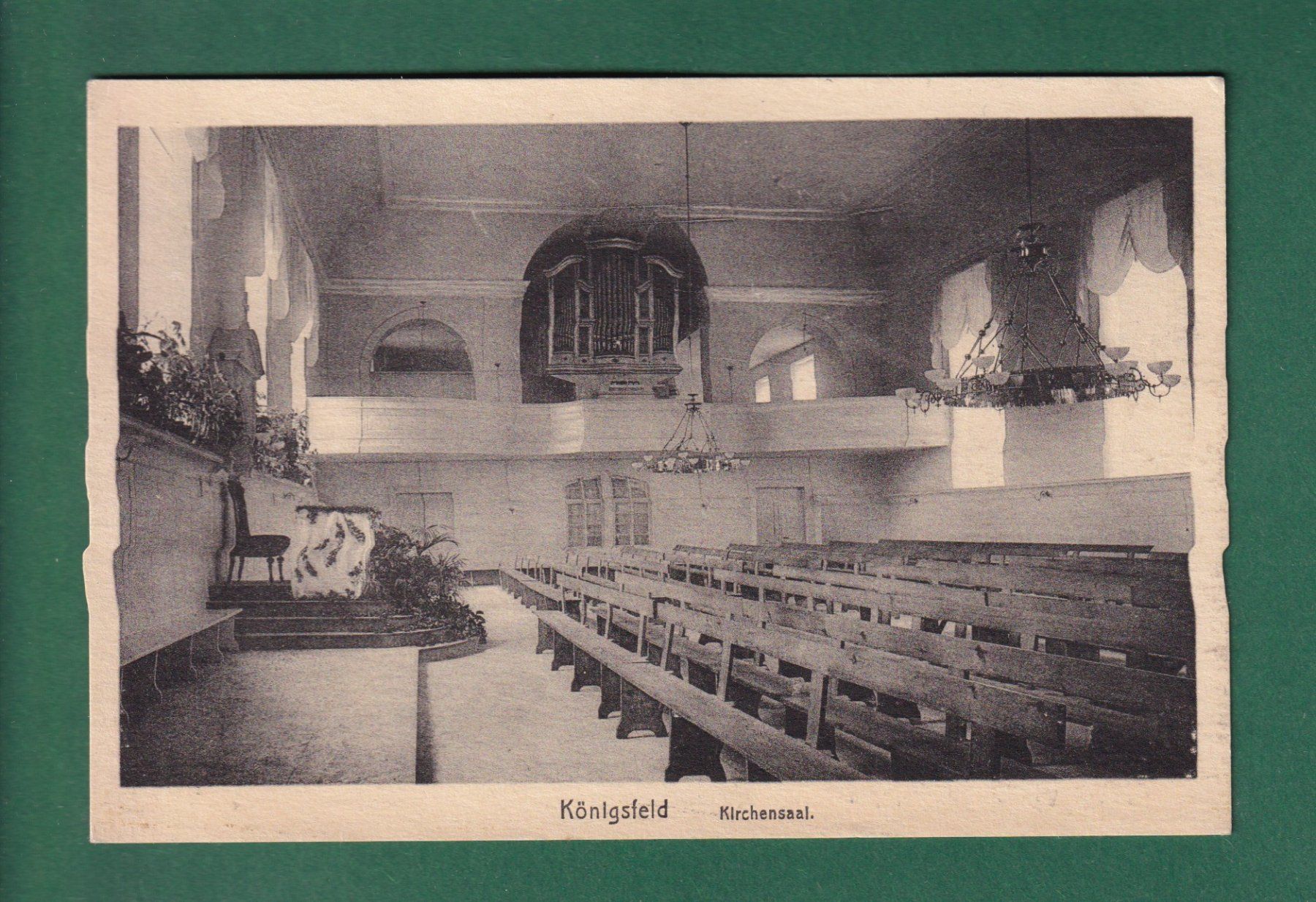 Cartes postales: KÖNIGSFELD - Kirchensaal – D'occasion à Pully par nicecards-shop