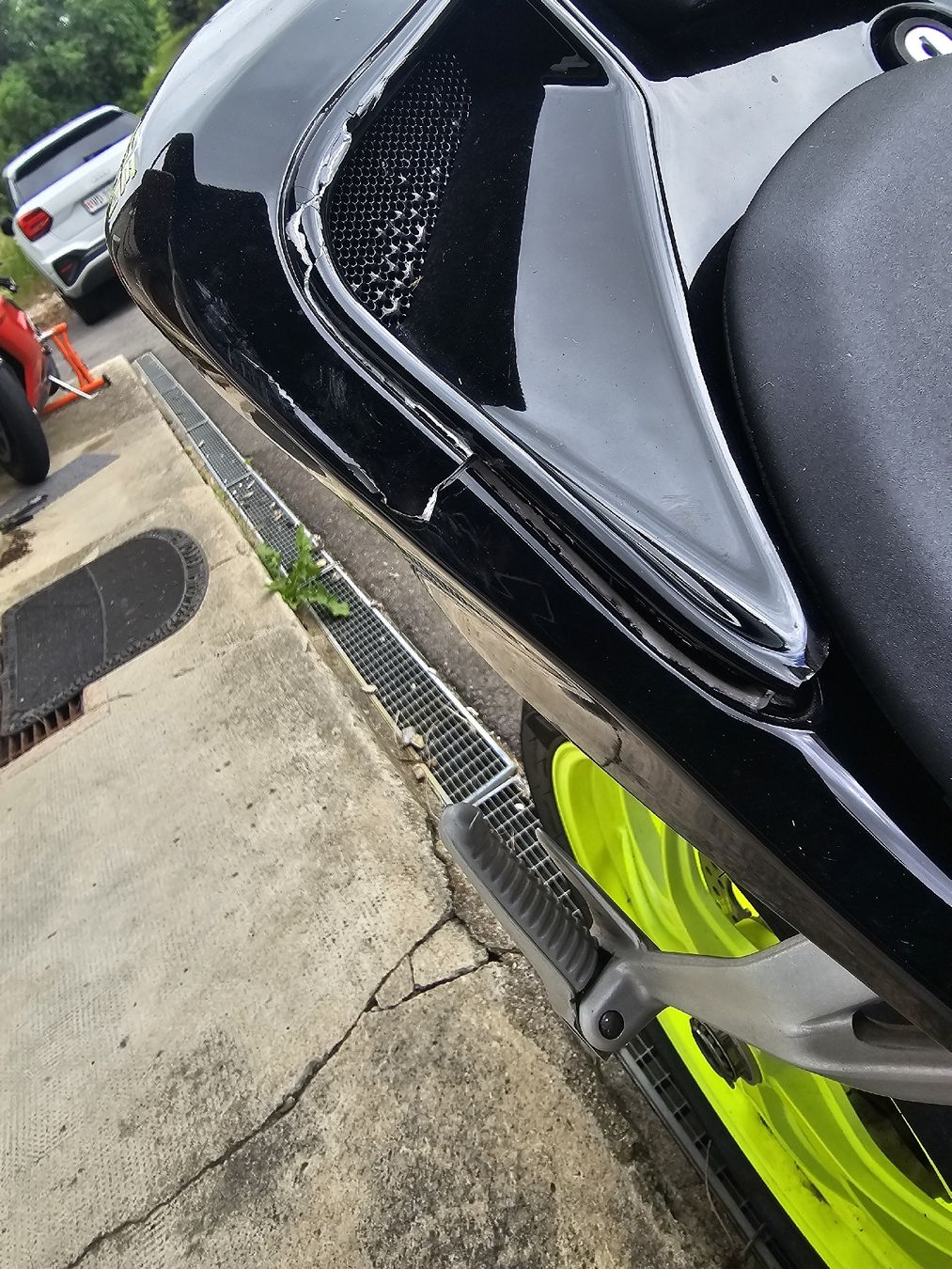 Ducati Strasse: Ducati 848 2008 accidenté  – Defekt aus Orbe von Ramses-deux 7